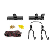 Heavy Duty Bike Hoist Pulley Lift - Garage Ceiling Bicycle Storage Rack w/ Lock V63-954371