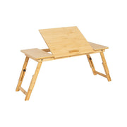 Folding Laptop Bed Table - Portable Rectangular Desk for Bedroom & Home Workstation V63-954381