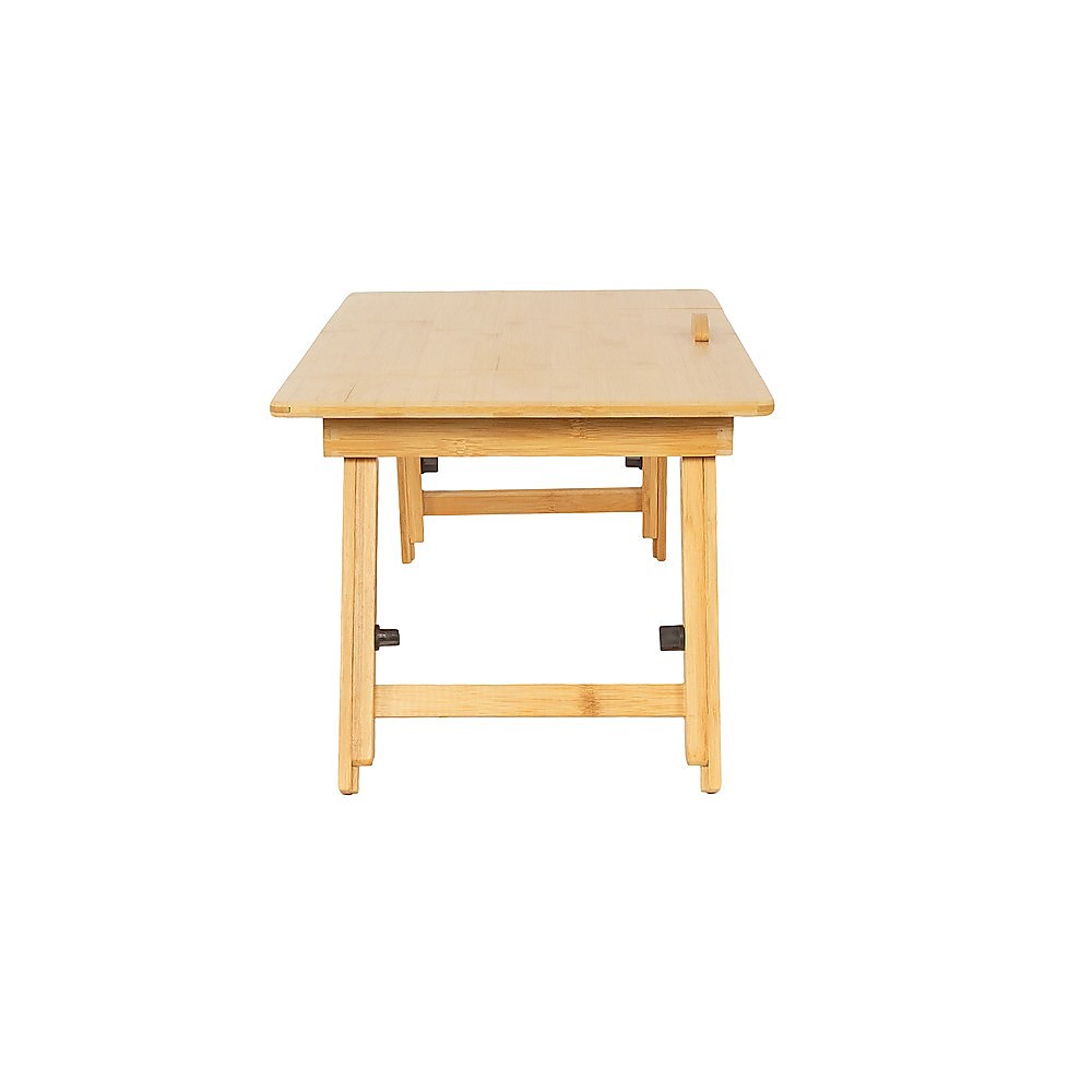Folding Laptop Bed Table - Portable Rectangular Desk for Bedroom & Home Workstation V63-954381