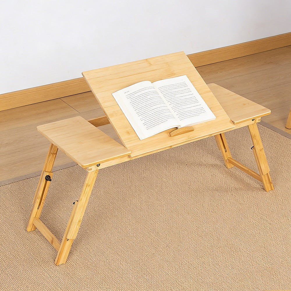 Folding Laptop Bed Table - Portable Rectangular Desk for Bedroom & Home Workstation V63-954381