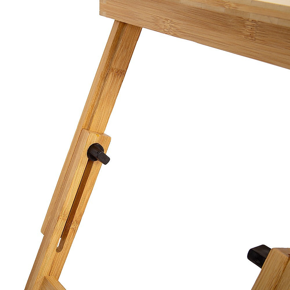Folding Laptop Bed Table - Portable Rectangular Desk for Bedroom & Home Workstation V63-954381
