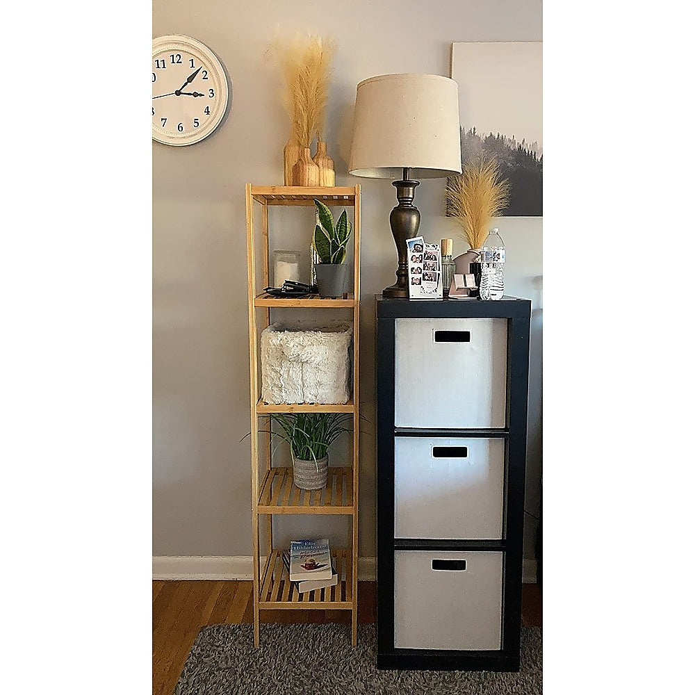 5 Tier Bookshelf Storage Bookcase Shelving Unit for Home Office V63-954401