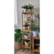 5 Tier Bookshelf Storage Bookcase Shelving Unit for Home Office V63-954401
