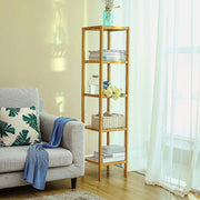 5 Tier Bookshelf Storage Bookcase Shelving Unit for Home Office V63-954401