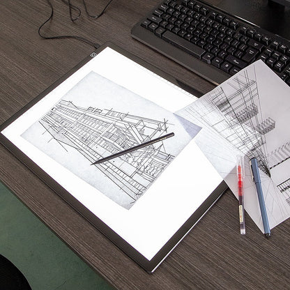 A3 LED Light Tracing Box Drawing Pad for Sketching Animation Art V63-954461