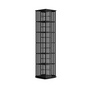 360 Rotating Bookshelf Bamboo Storage Display Rack Shelving in Black V63-954471