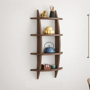 Wall Mounted Solid Wood Shelf Display Stand for Home & Office V63-954481