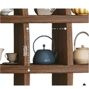 Wall Mounted Solid Wood Shelf Display Stand for Home & Office V63-954481