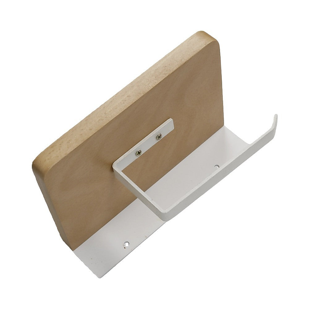 Toilet Paper Holder with Shelf Wall Mounted Bathroom Storage V63-954511