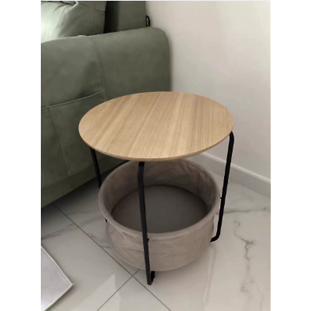 Modern Bedside Table Nightstand Storage for Bedroom or Living Room V63-954521