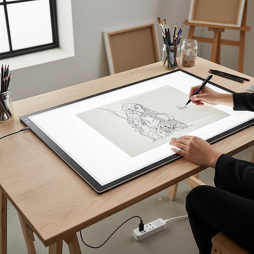 A1 LED Light Box for Drawing, Calligraphy & Tracing Artists Pad V63-954531