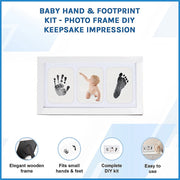 Baby Hand & Footprint Kit - Photo Frame DIY Keepsake Impression V63-954561