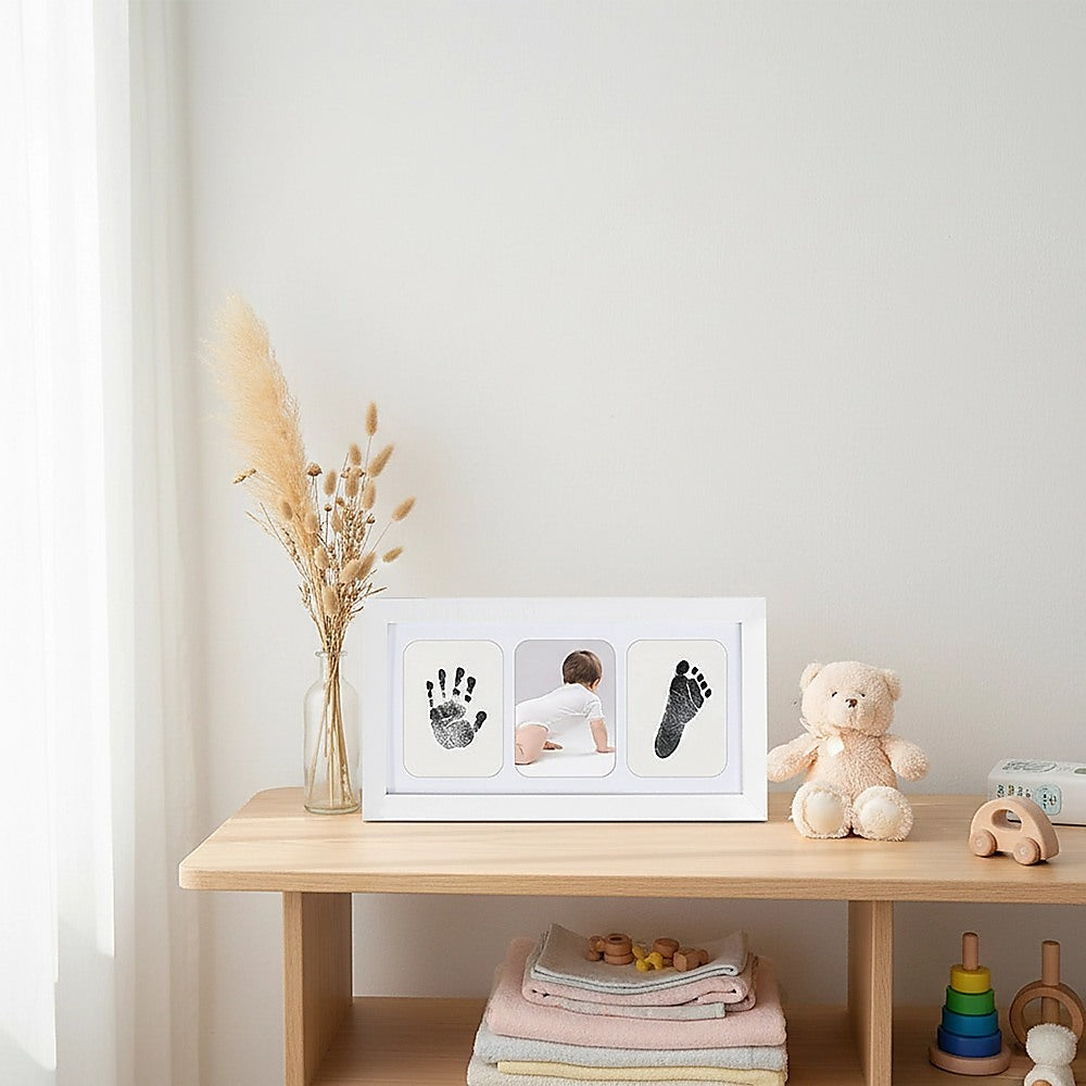 Baby Hand & Footprint Kit - Photo Frame DIY Keepsake Impression V63-954561