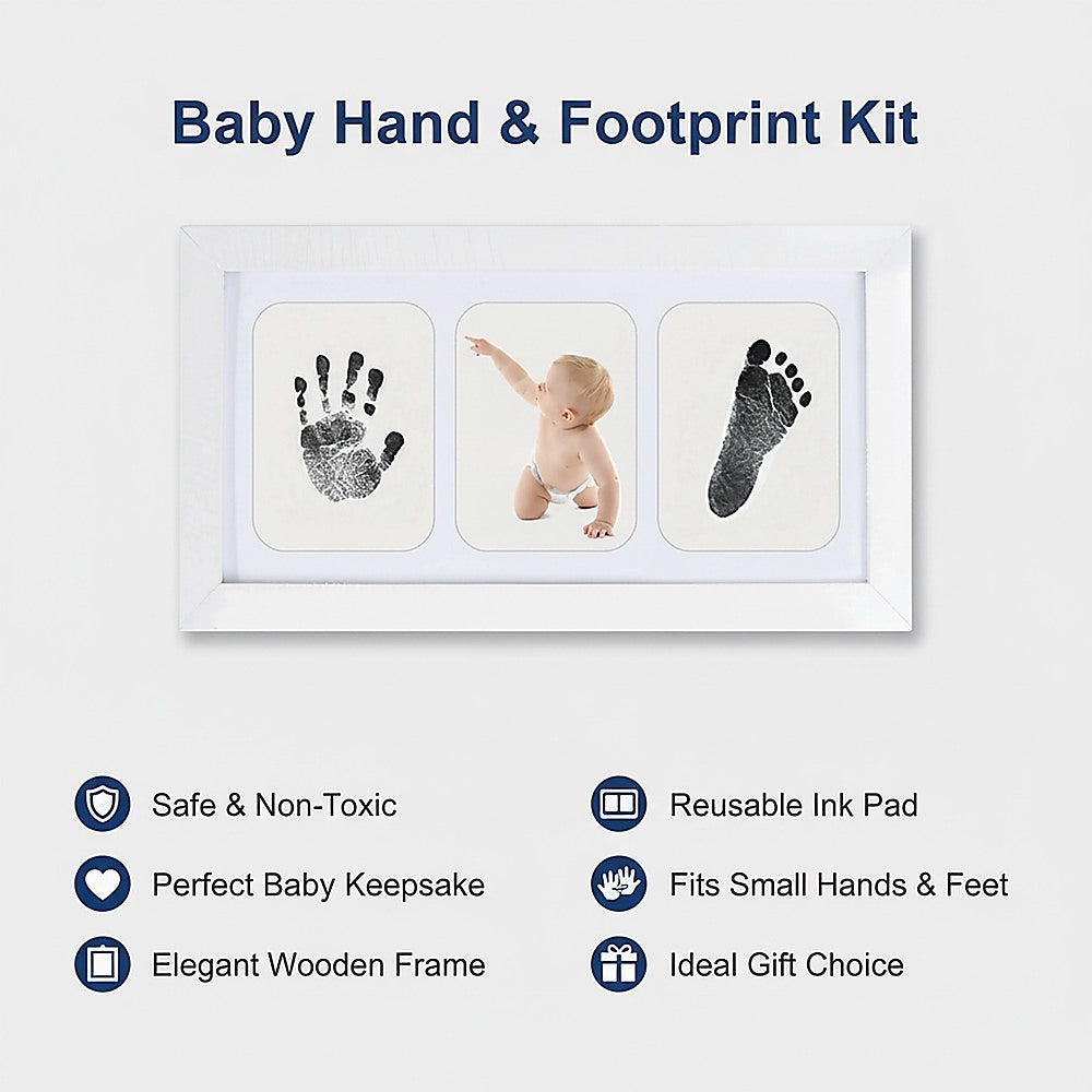 Baby Hand & Footprint Kit - Photo Frame DIY Keepsake Impression V63-954561