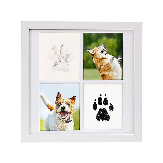 Pet Paw Print Kit DIY Photo Frame for Dogs & Cats Keepsake V63-954571