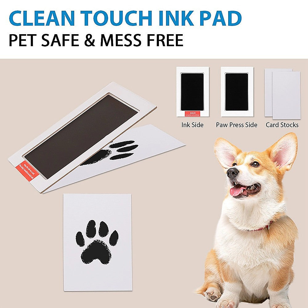 Pet Paw Print Kit DIY Photo Frame for Dogs & Cats Keepsake V63-954571