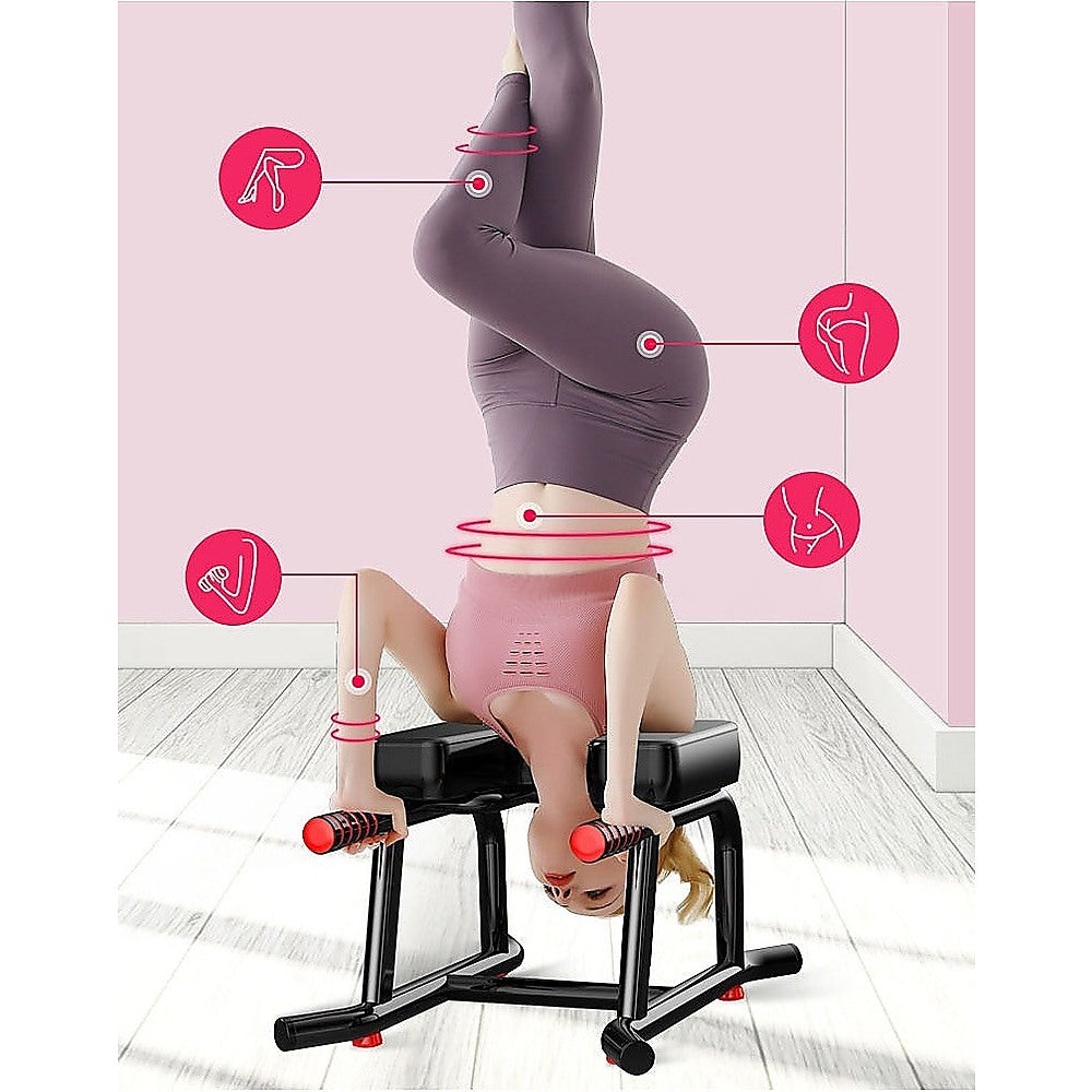 Headstand Yoga Bench with Padded Support for Inversion Training V63-954581