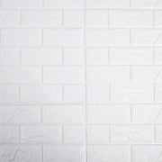 3D Brick Wall Tile Stickers 60x30cm - 50 Pack Peel & Stick Wallpaper V63-954671