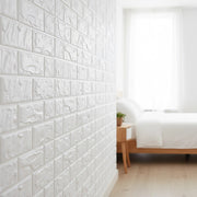 3D Brick Wall Tile Stickers 60x30cm - 50 Pack Peel & Stick Wallpaper V63-954671