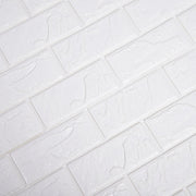 3D Brick Wall Tile Stickers 60x30cm - 50 Pack Peel & Stick Wallpaper V63-954671