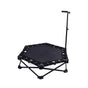 Foldable Fitness Trampoline with Handle Compact Folding Rebounder V63-954691