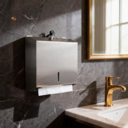 304 Stainless Steel Wall Mounted Paper Towel Dispenser Holder V63-954701