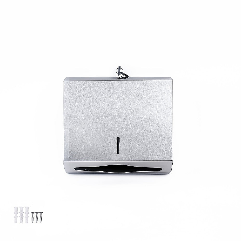 304 Stainless Steel Wall Mounted Paper Towel Dispenser Holder V63-954701