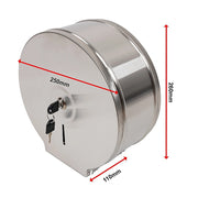 304 Stainless Steel Toilet Paper Dispenser Roll Tissue Holder V63-954711