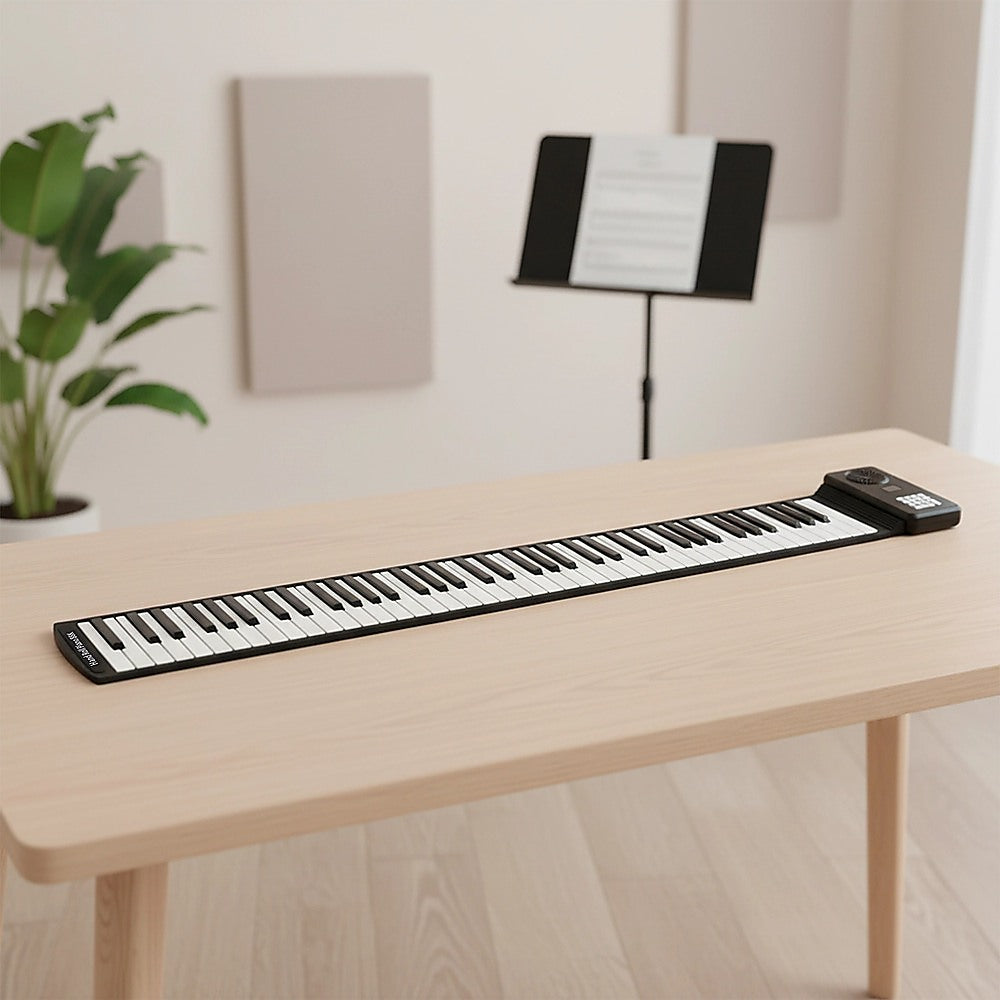 88 Key Portable Foldable Silicone Electronic Keyboard Piano Music V63-954741