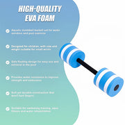 Pool Dumbbell Water Aquatic Barbell for Aerobics Fitness Training V63-954761