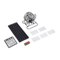 Bingo Game Set with Cards Balls and Cage for Family Party Fun V63-954821