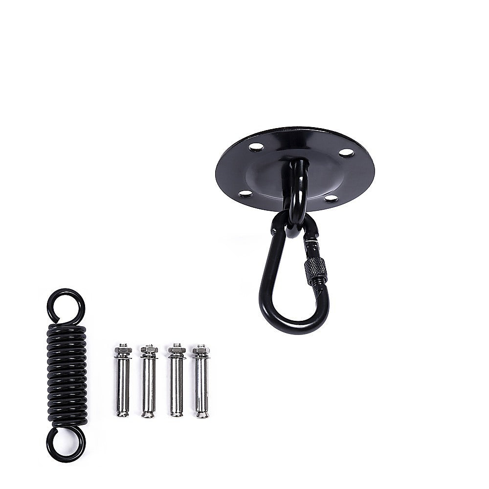 Heavy Duty Swing Hanger Suspension Ceiling Hook Spring Carabiner V63-954831