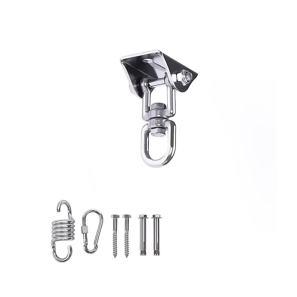 304 Stainless Steel Swing Hanger Heavy Duty 360 Degree Swivel Hook Mount V63-954841