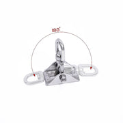 304 Stainless Steel Swing Hanger Heavy Duty 360 Degree Swivel Hook Mount V63-954841