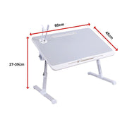 Adjustable Laptop Table Stand Lap Bed Tray for Home Office Use V63-954851
