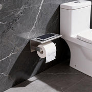 Toilet Paper Holder 304 Stainless Steel Roll Hook Storage Rack V63-954861