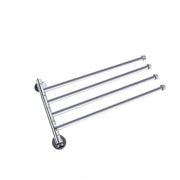 Swivel Towel Rail Chrome Stainless Steel Wall Mounted Bath Rack V63-954891