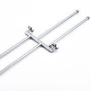 Swivel Towel Rail Chrome Stainless Steel Wall Mounted Bath Rack V63-954891