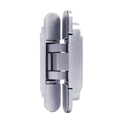 Hidden Door Hinges 180 degrees Heavy Duty 3D Adjustable Silver 40kg V63-954941