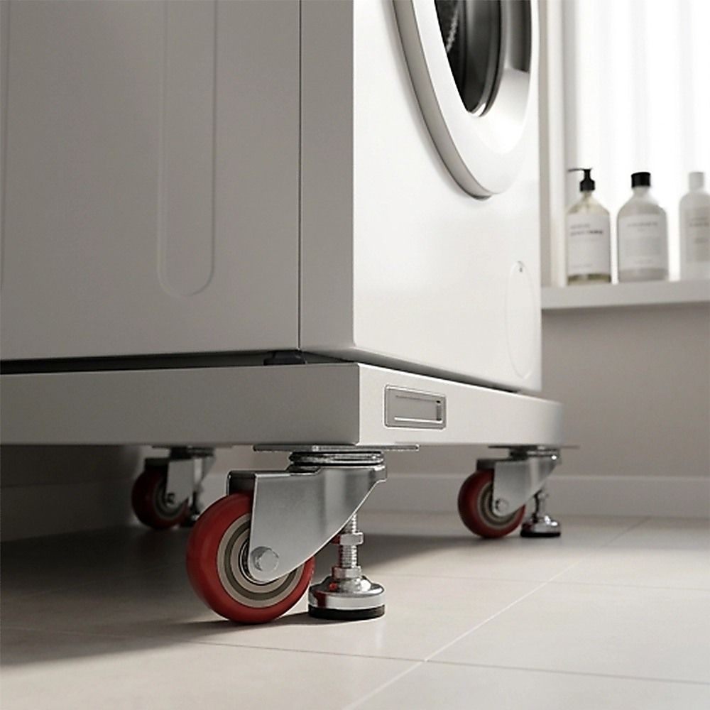 7.6cm Heavy Duty Caster Wheels With M12 Screw Feet 360kg Set Of 4 V63-954971