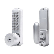 Mechanical Keyless Door Lock with Handle for Garage Office V63-955011