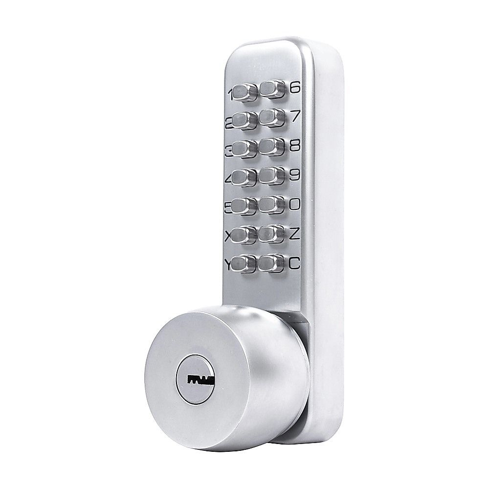 Mechanical Keyless Door Lock with Handle for Garage Office V63-955011