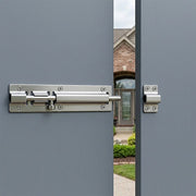 20cm Stainless Steel Sliding Door Lock Latch 10pcs Heavy Duty Security Bolt For Gates V63-955031