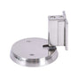 Zinc Alloy Door Stop Brushed Nickel Anti Collision V63-955041