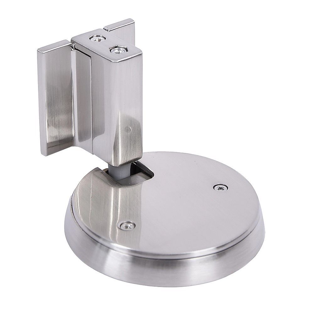 Zinc Alloy Door Stop Brushed Nickel Anti Collision V63-955041