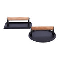 BBQ Steak Press with Handle Heavy Duty Grill Tool V63-955051