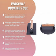 BBQ Steak Press with Handle Heavy Duty Grill Tool V63-955051