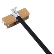 80cm Heavy Duty Pizza Oven Brush with Steel Scraper V63-955071