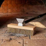 80cm Heavy Duty Pizza Oven Brush with Steel Scraper V63-955071