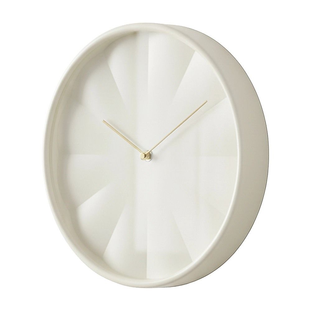 30cm Round Wall Clock Silent Sweep Modern ABS Frame V63-955091
